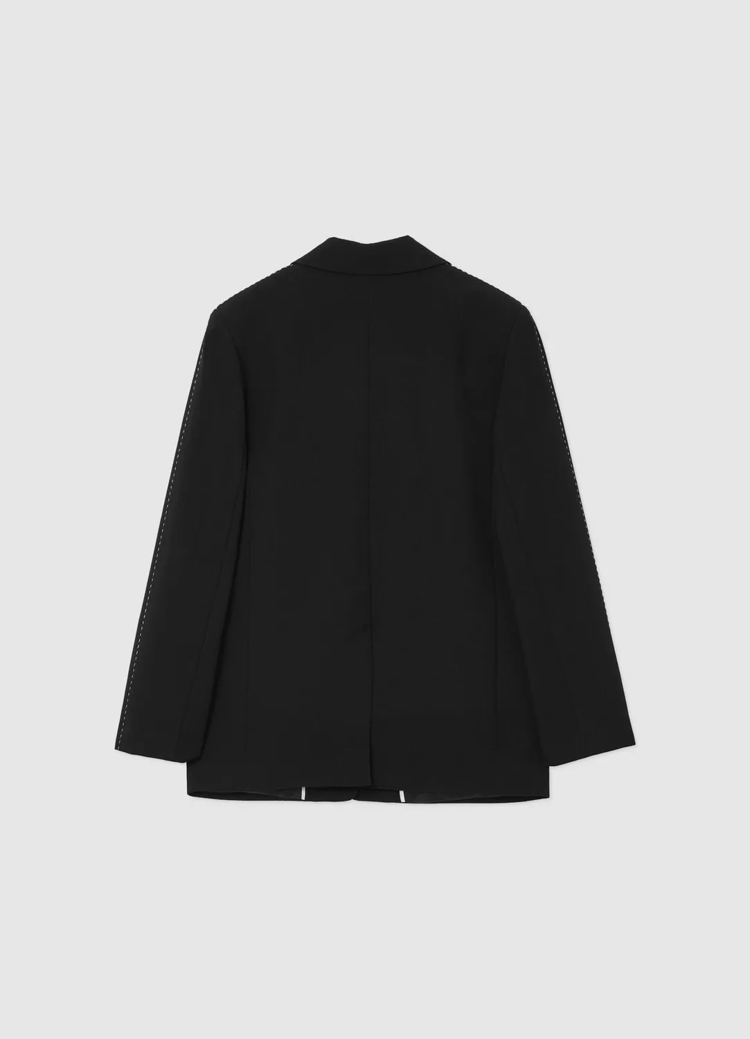 Calliope veste blazer unie femme surpiqûres