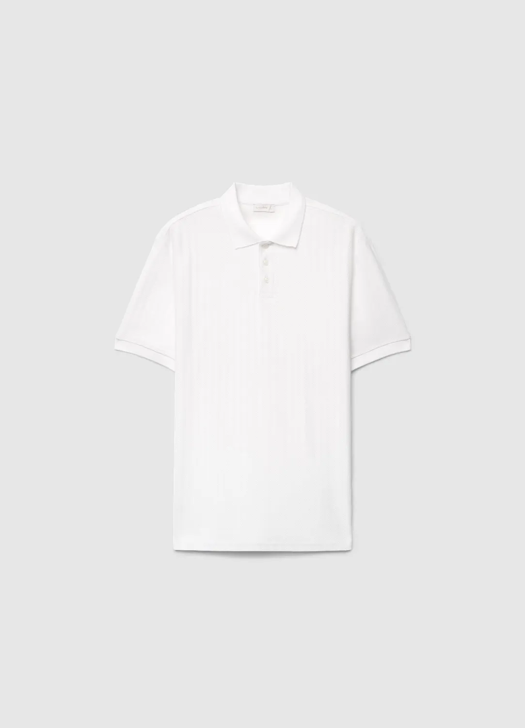 Calliope Polo manches courtes homme uni col