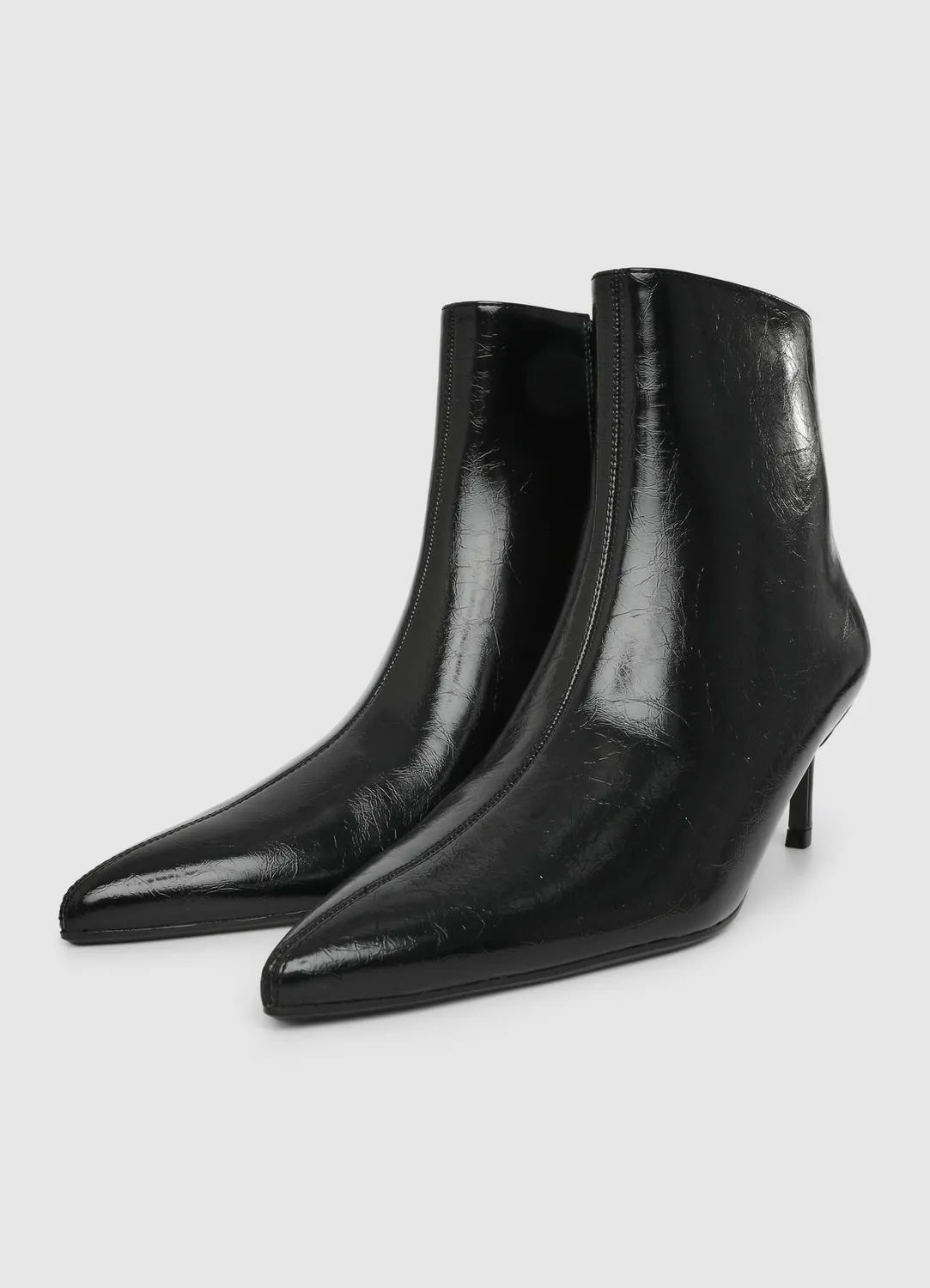 Calliope bottines femme talon fin 6 cm zip