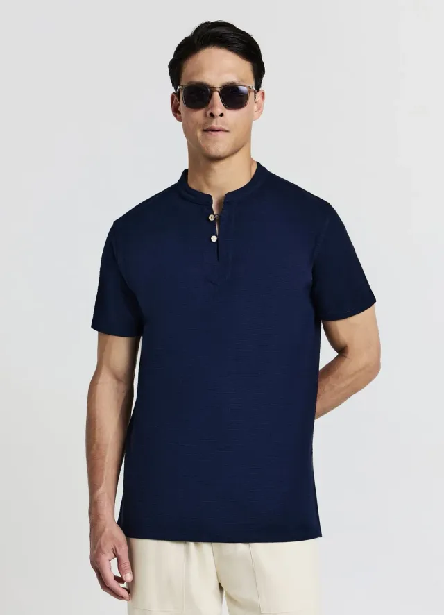 Calliope t-shirt coréen homme coton manches courtes uni
