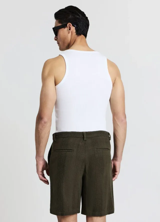Calliope bermuda jacquard homme coton