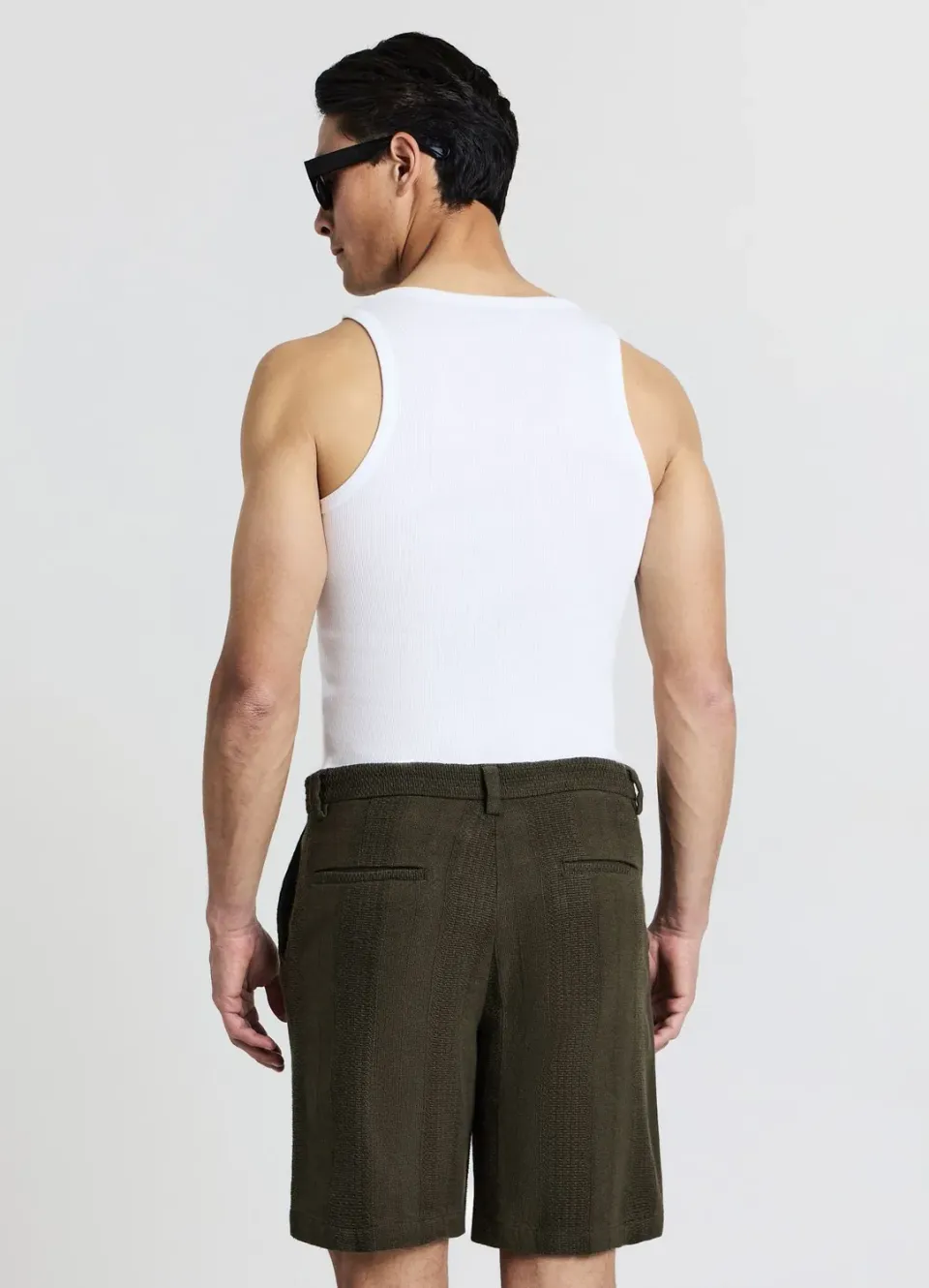 Calliope bermuda jacquard homme coton