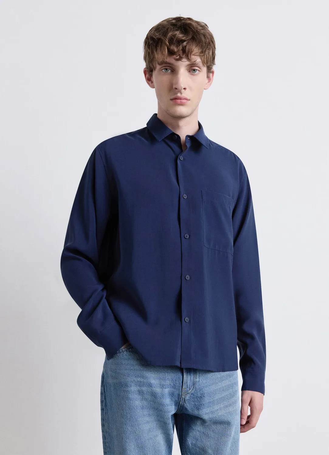Calliope chemise regular fit homme unie