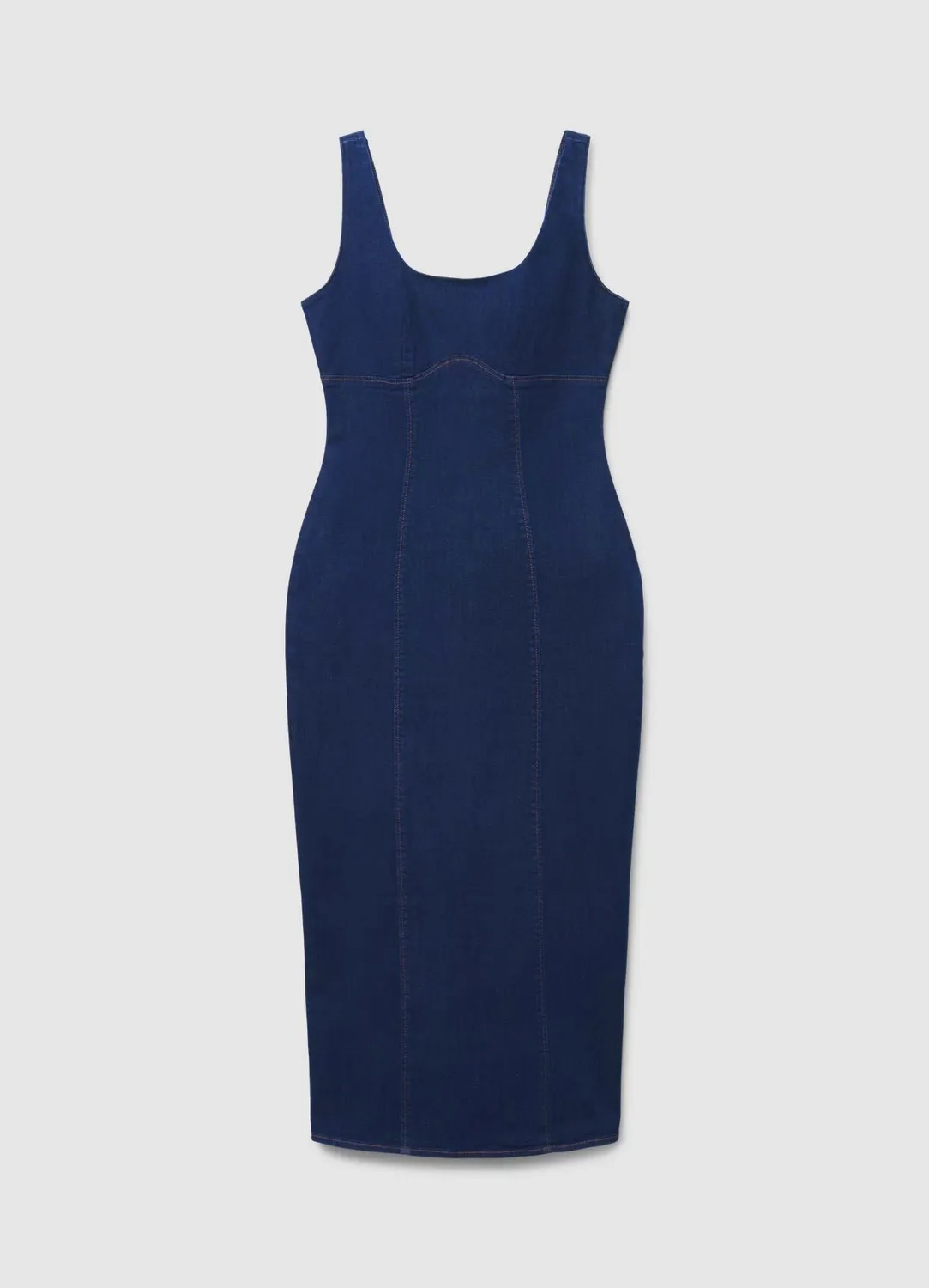 Calliope Tubino robe tubino femme midi en denim