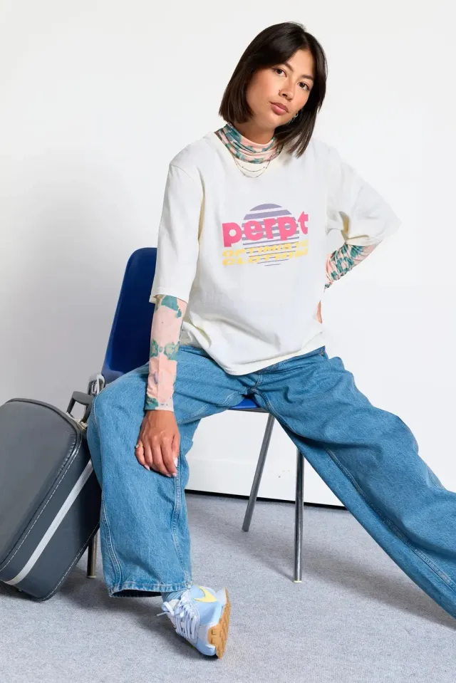 Perpète Jenny tee-shirt crème coton bio