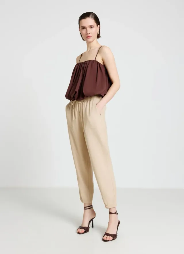Calliope pantalon jogger cordon femme poches