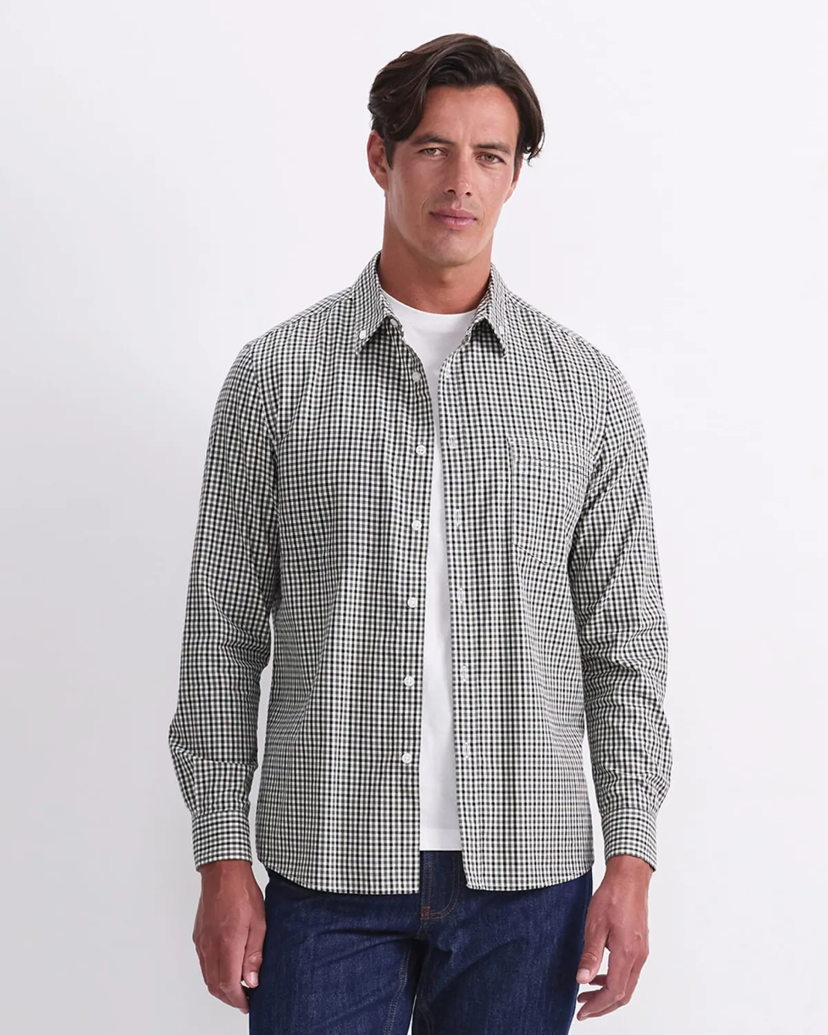 Sportscraft David chemise homme carreaux coton