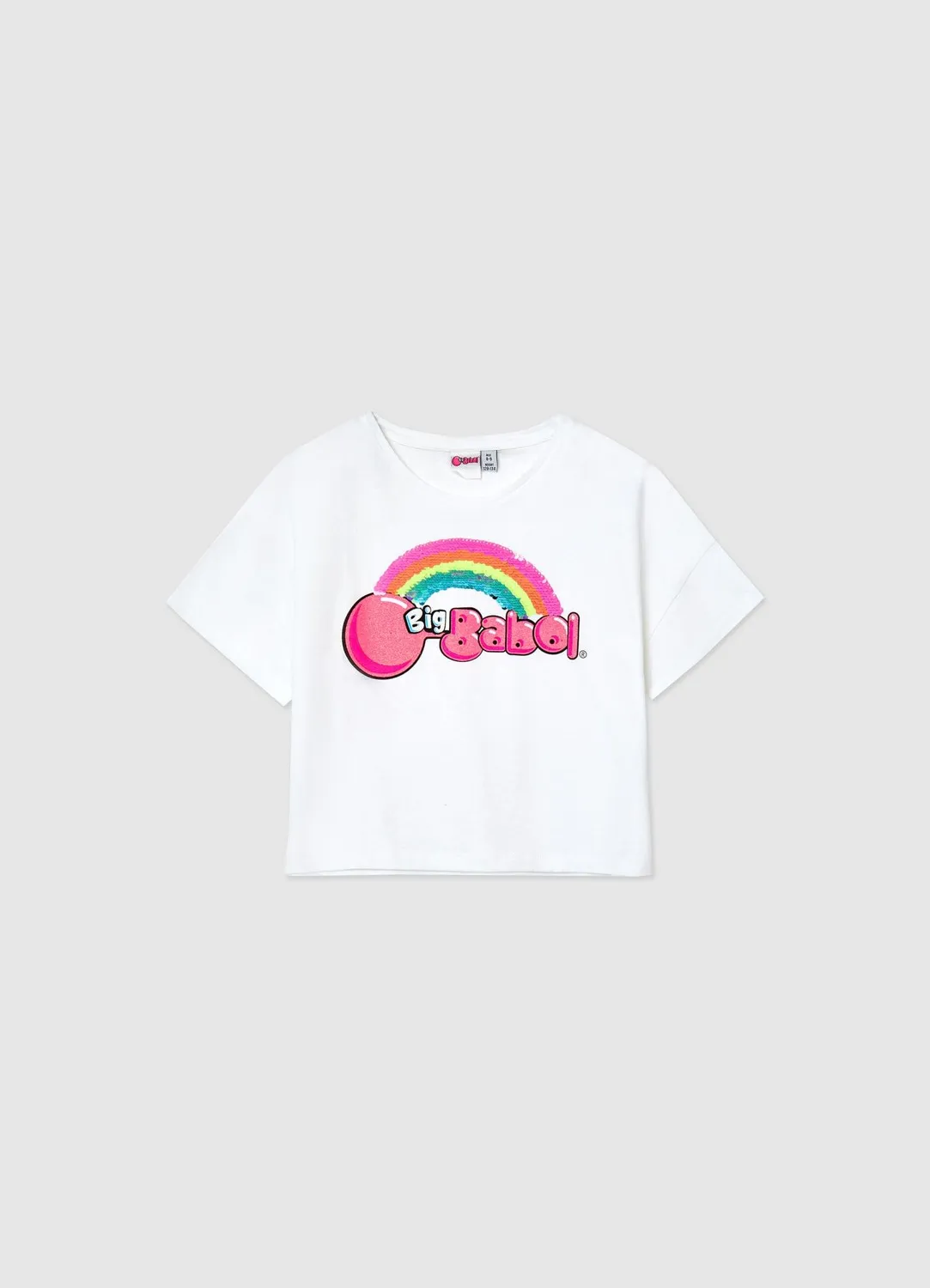 Calliope Big Babol t-shirt fille coton imprimé