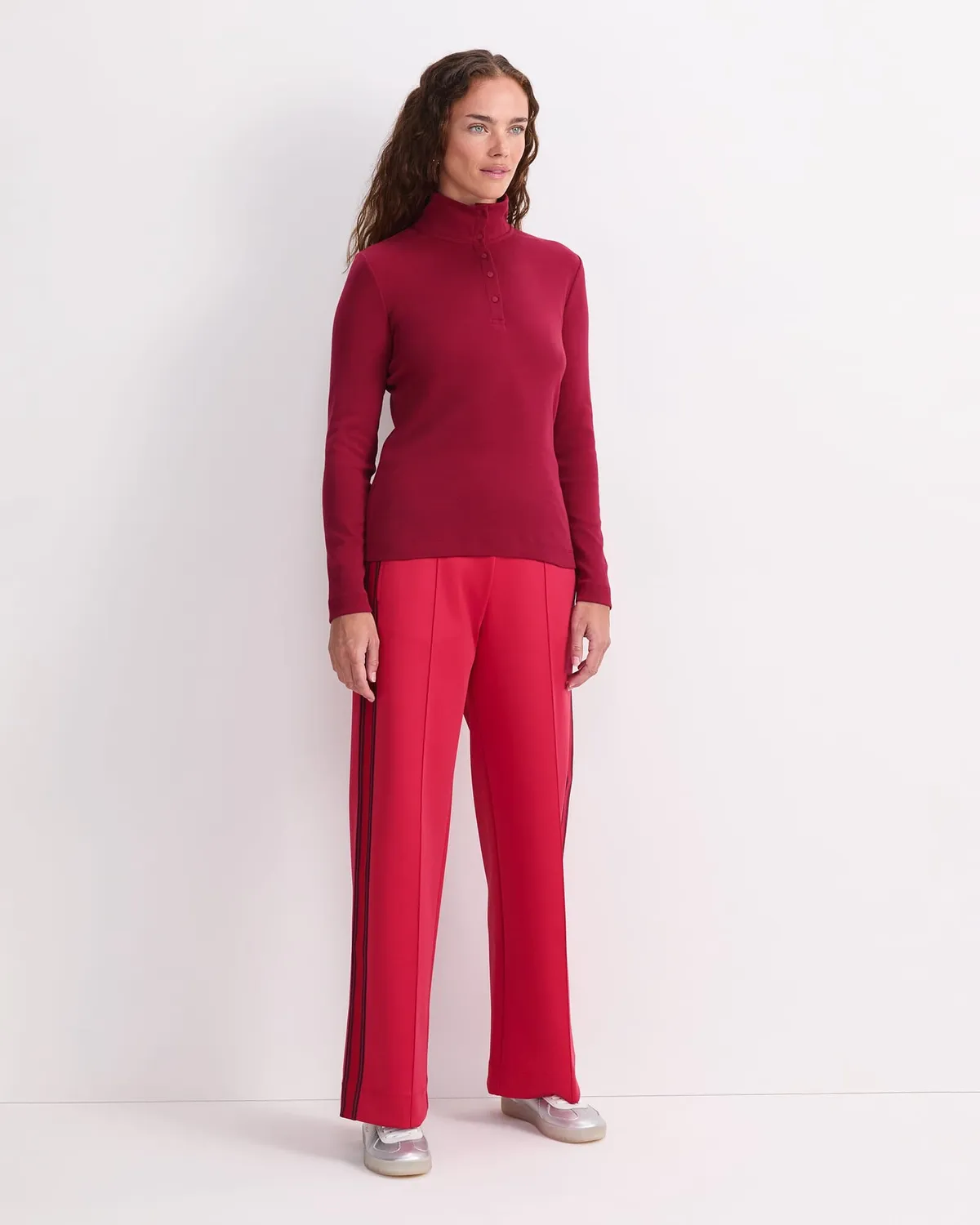 Sportscraft Lucy top col montant pressions