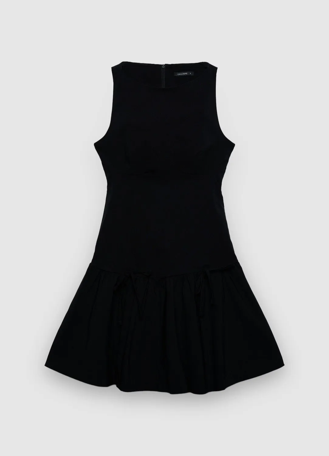 Calliope atelier robe femme sans manches à volant