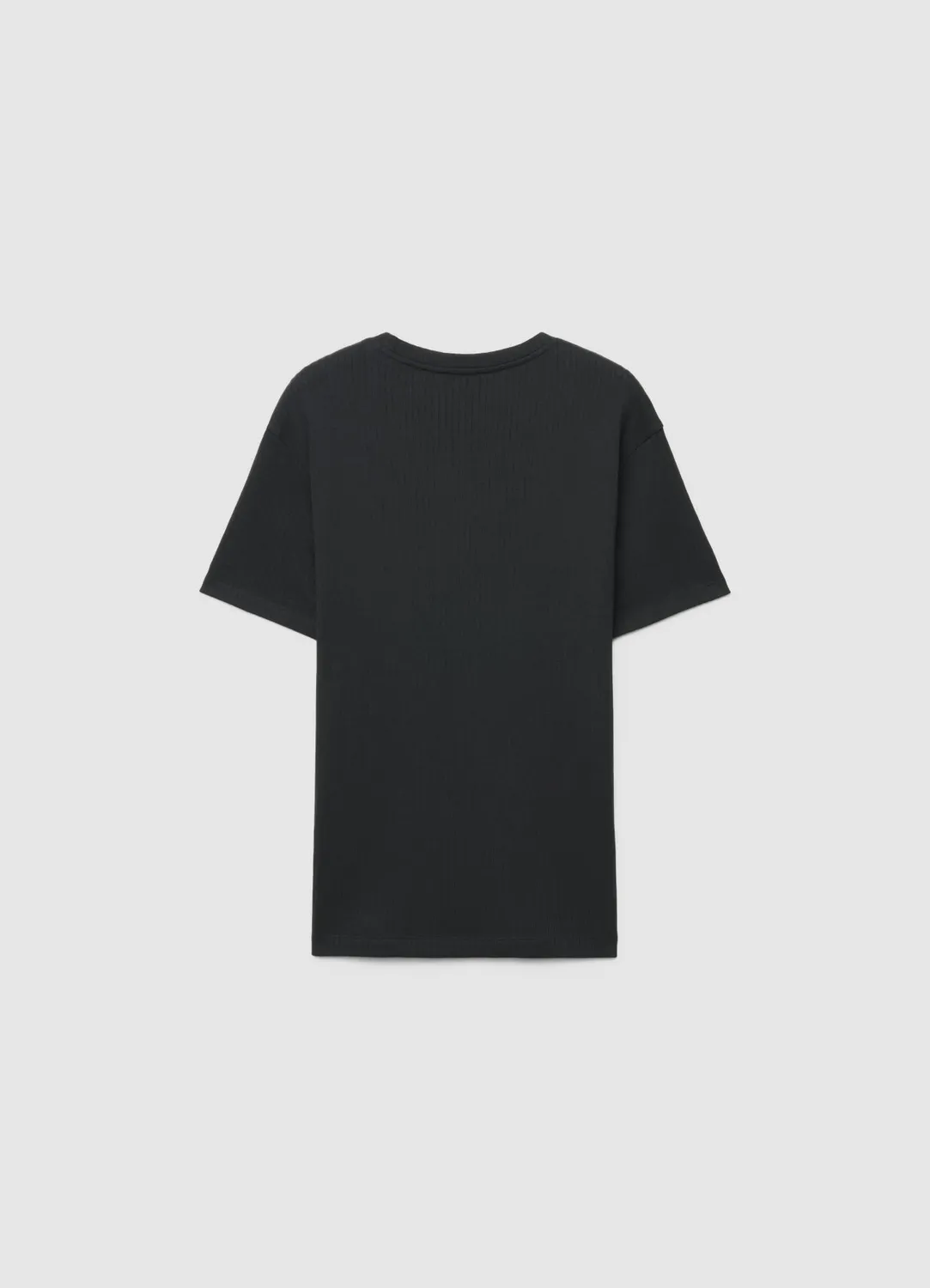 Calliope t-shirt côtelé col rond homme