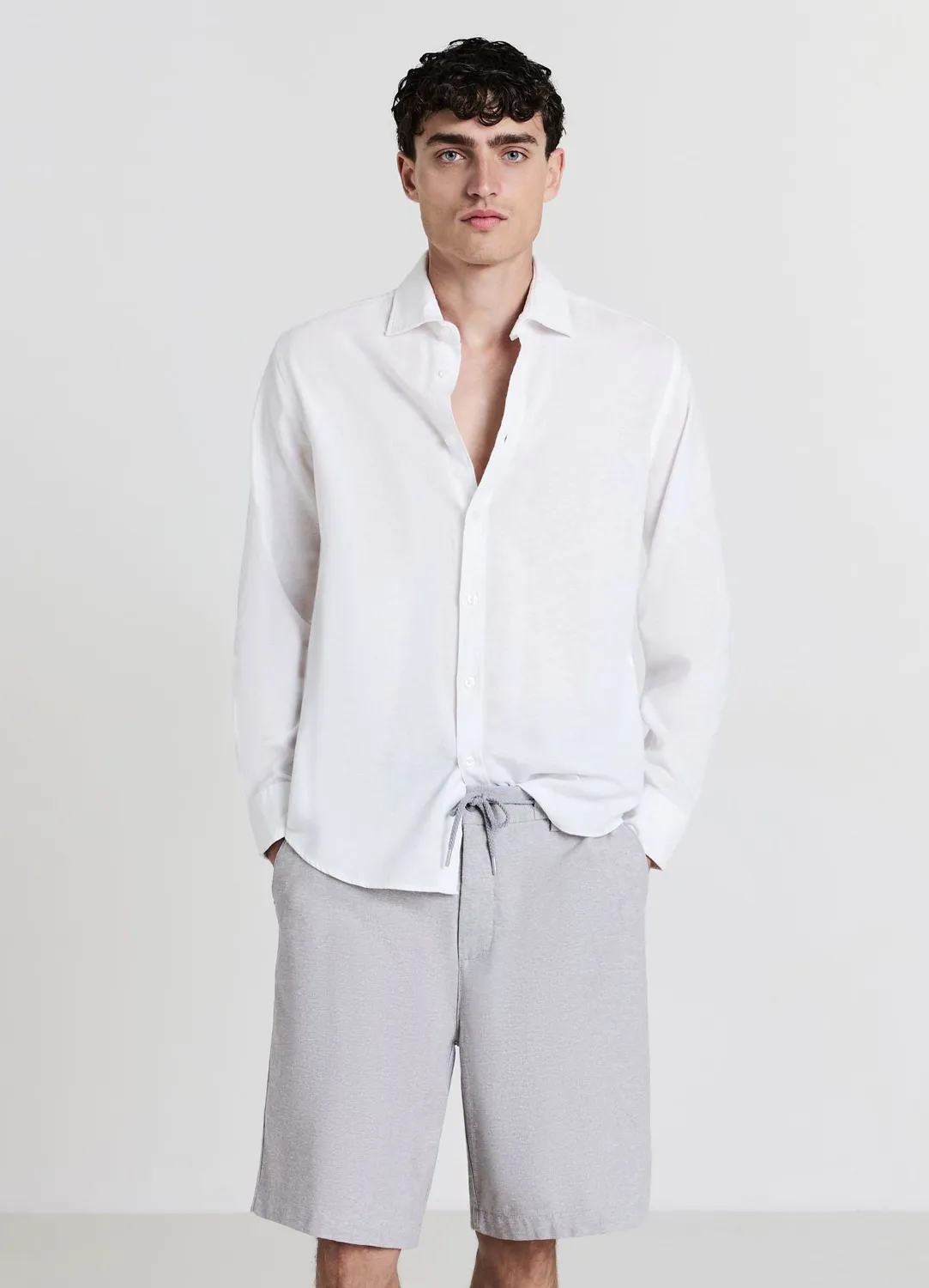Calliope bermuda coulisse short homme uni