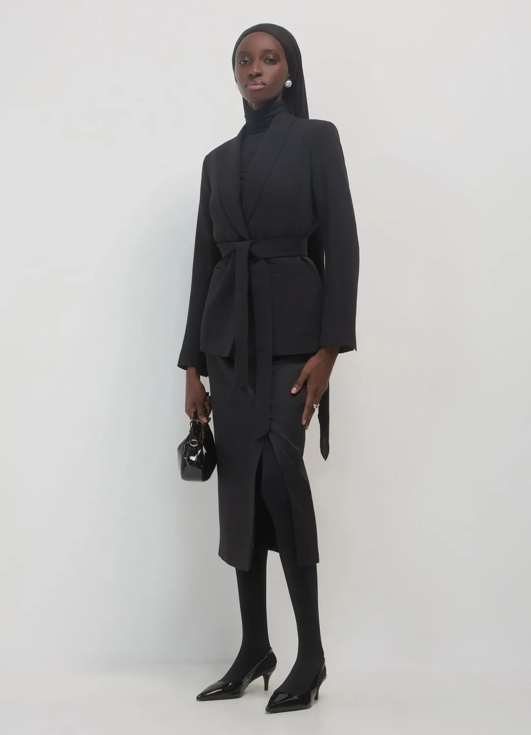 Calliope veste blazer ceinturée femme