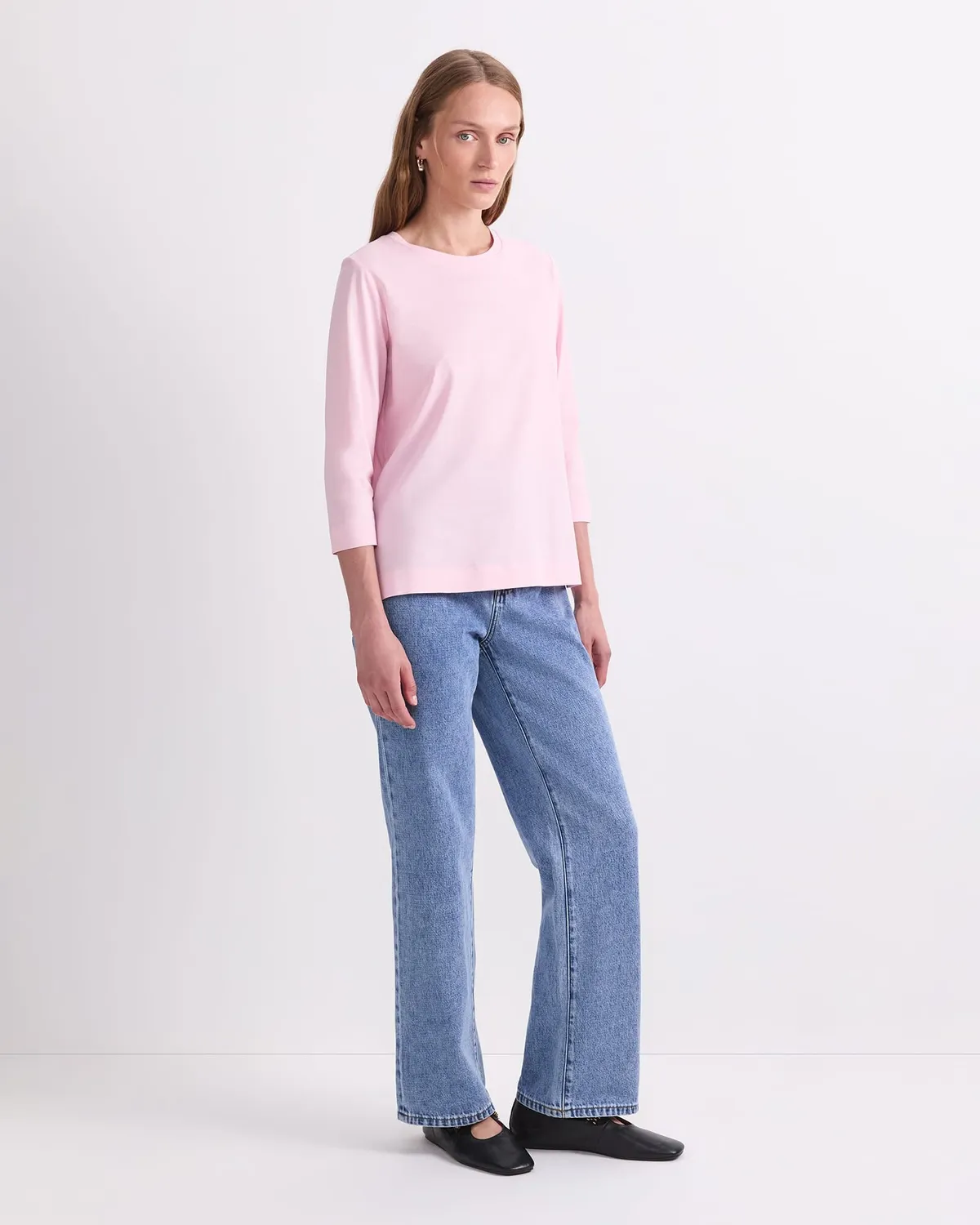 Sportscraft tee coton mercerisé manches 3/4 femme