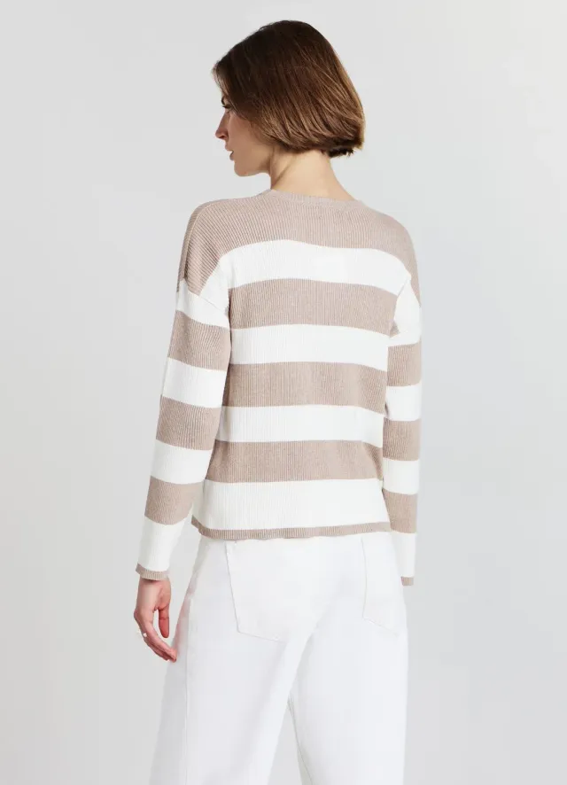 Calliope marinière femme manches longues rayée