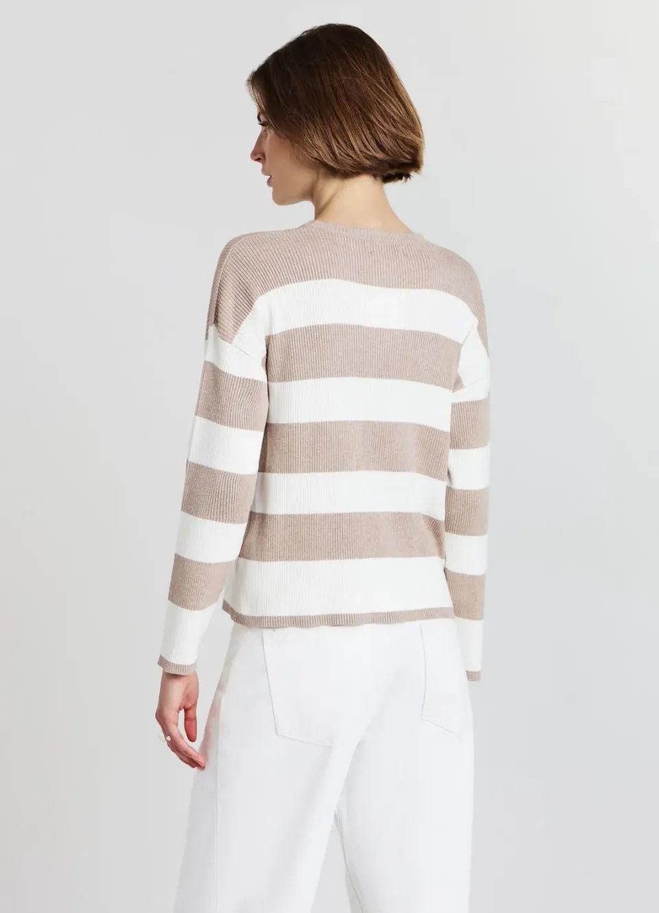 Calliope marinière femme manches longues rayée