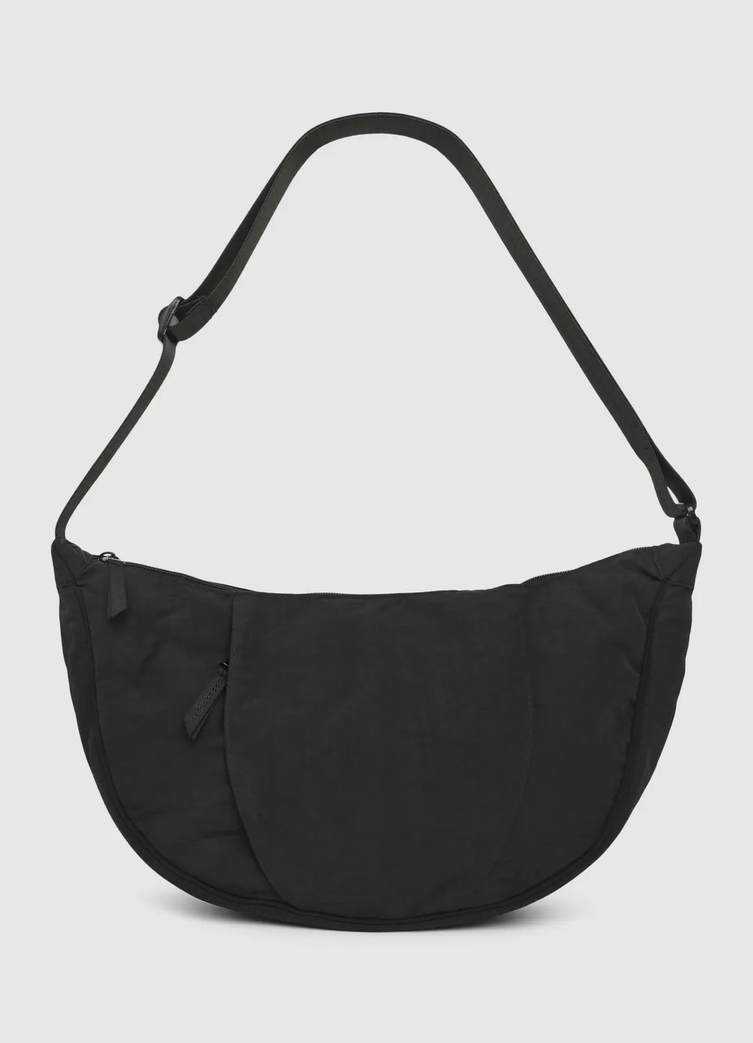 Calliope Sac demi-lune femme bandoulière zippé