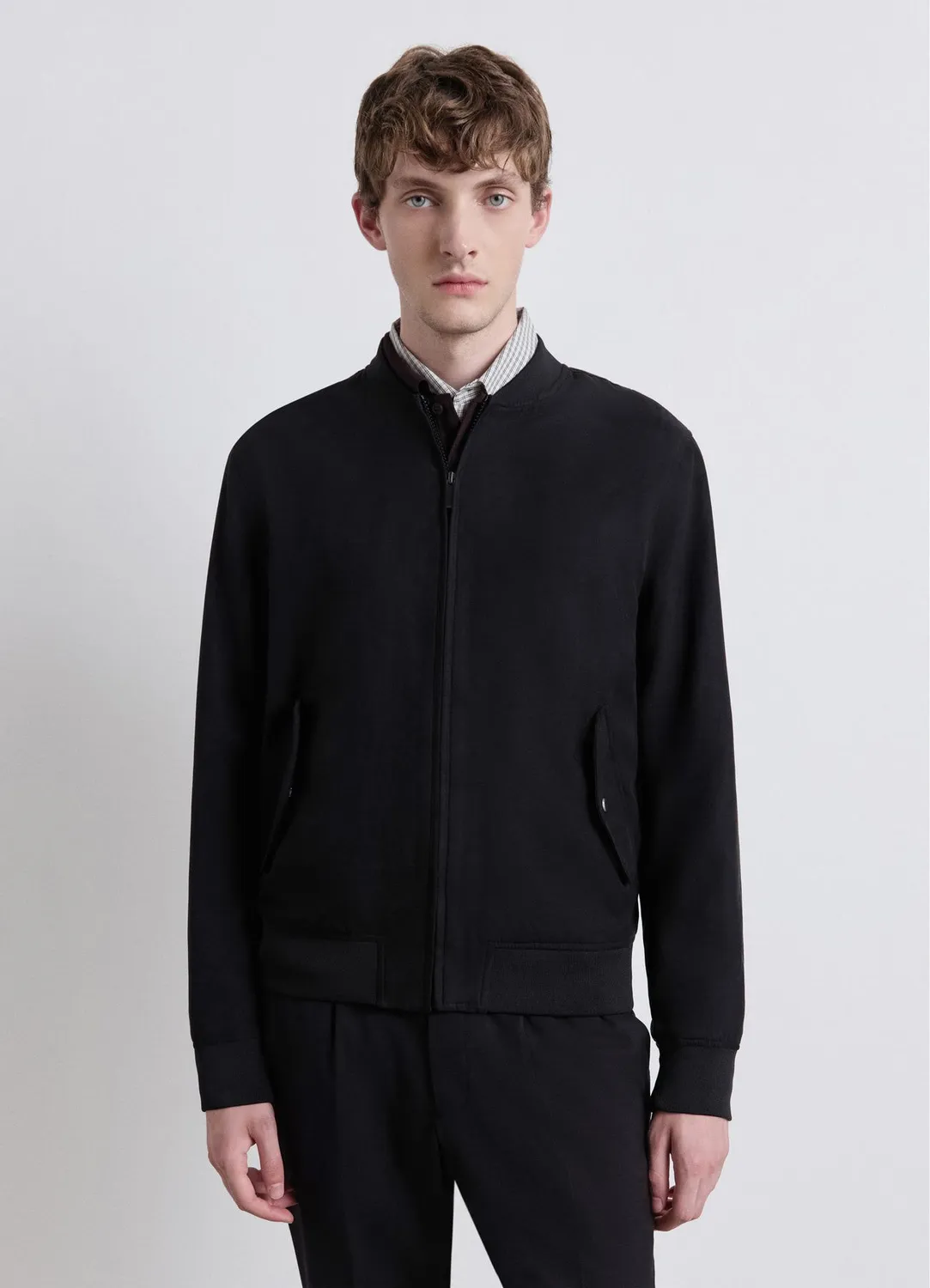 Calliope bomber femme suédine zippé poches