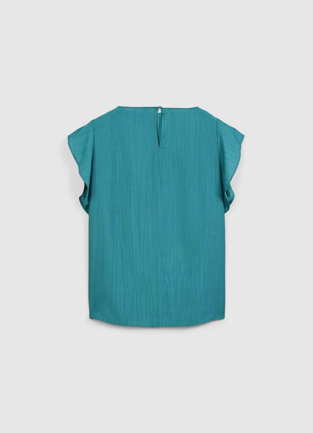 Calliope blouse manches volants femme unie