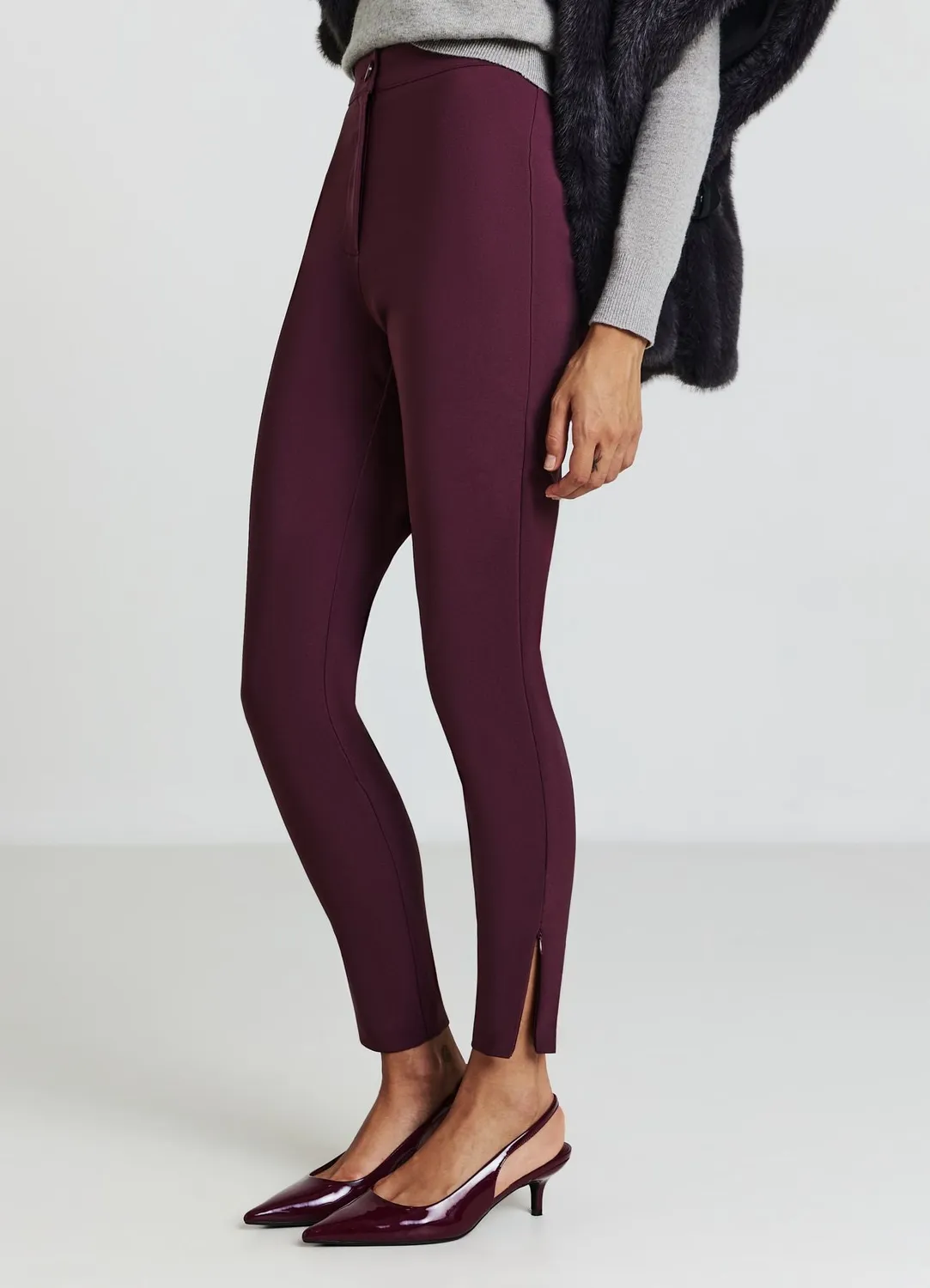 Calliope Pantalon skinny taille haute femme S