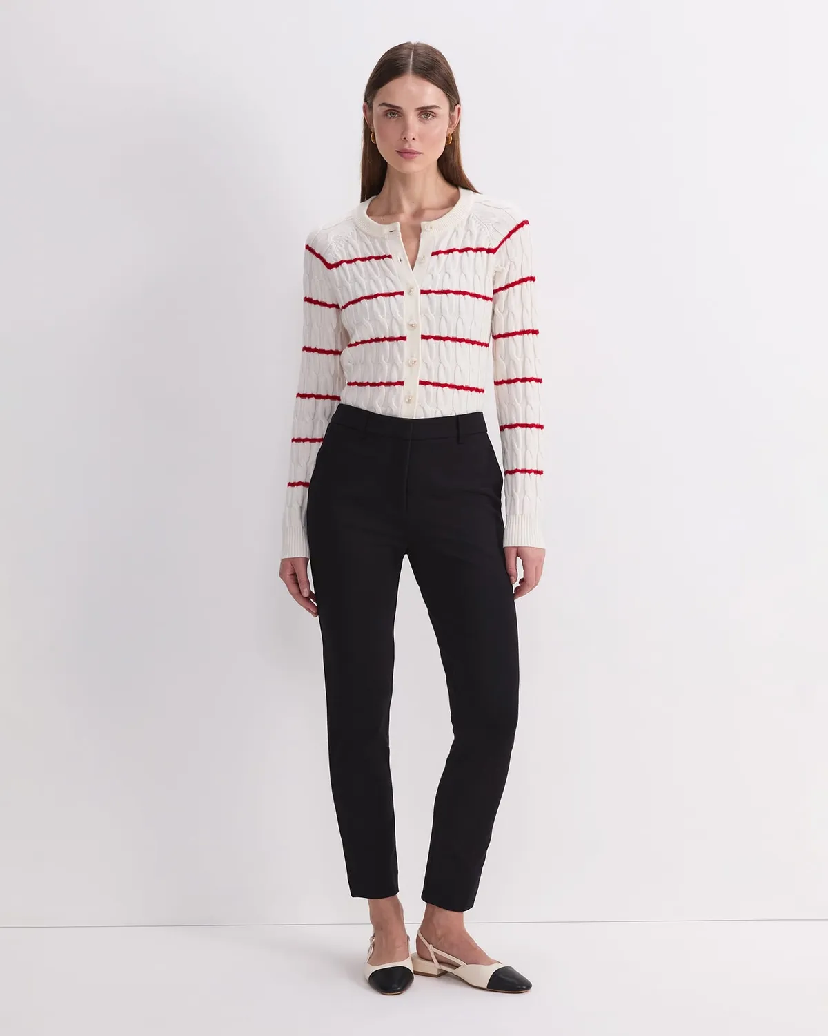 Sportscraft Yvette pantalon droit classique coton stretch