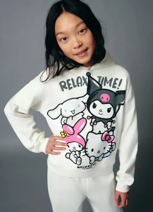 Calliope sweat capuche Hello Kitty fille