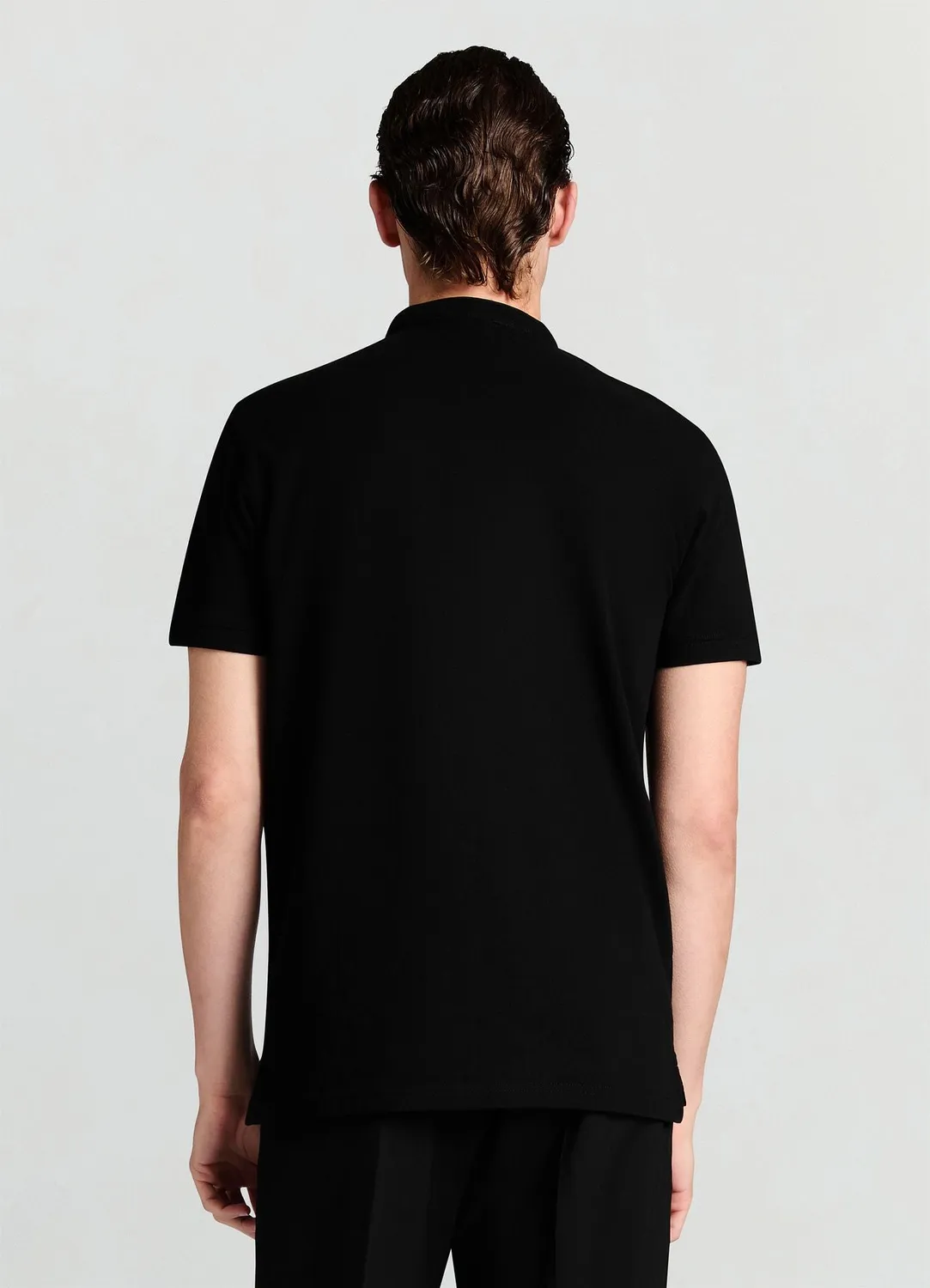 Calliope polo homme col coréen 3 boutons uni
