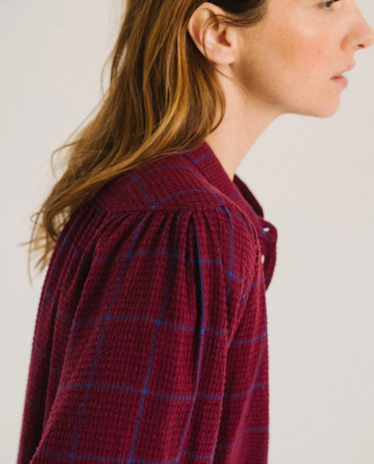Tinsels Forest blouse Dreamers carreaux douce