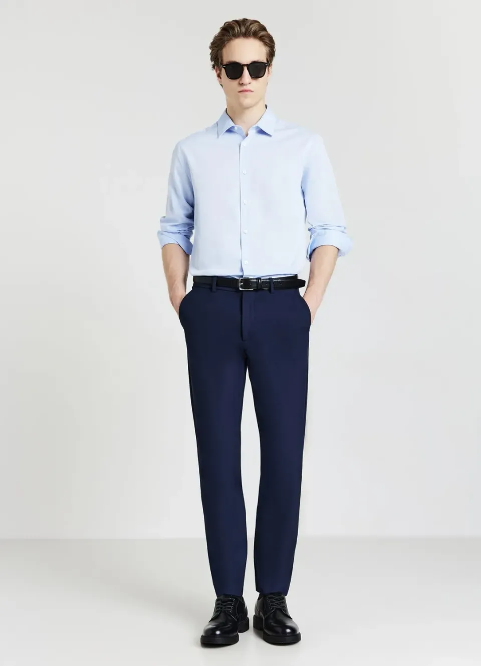 Calliope chemise coton homme regular manches longues