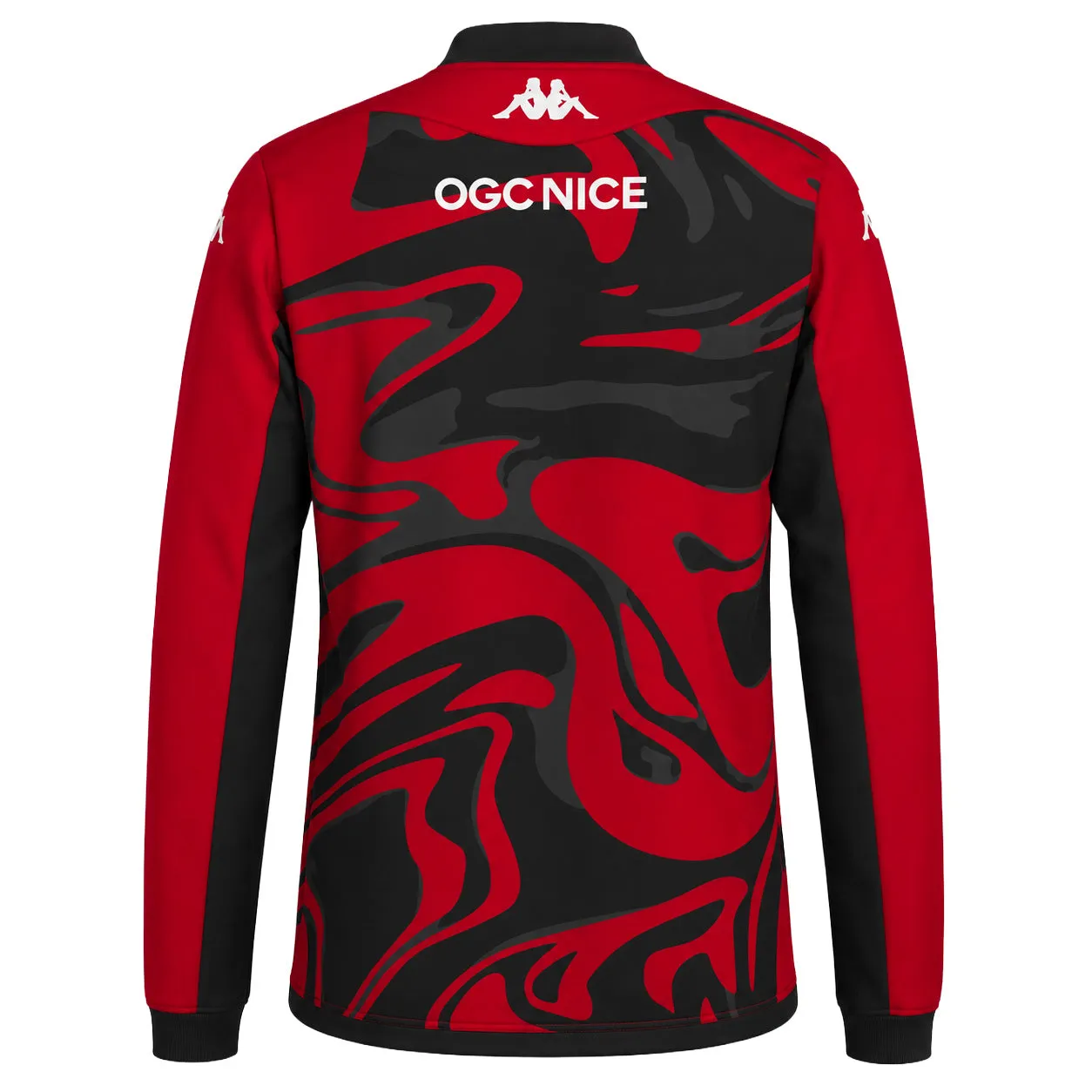 Robe di Kappa Moxunapre Pro 2 veste OGC Nice rouge enfant