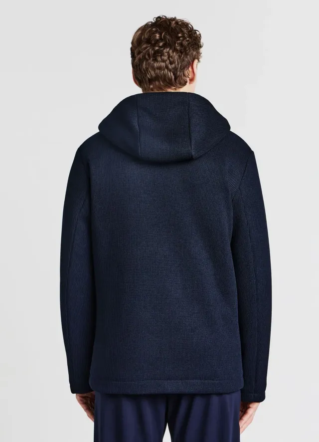 Calliope blouson homme matelassé capuche zip