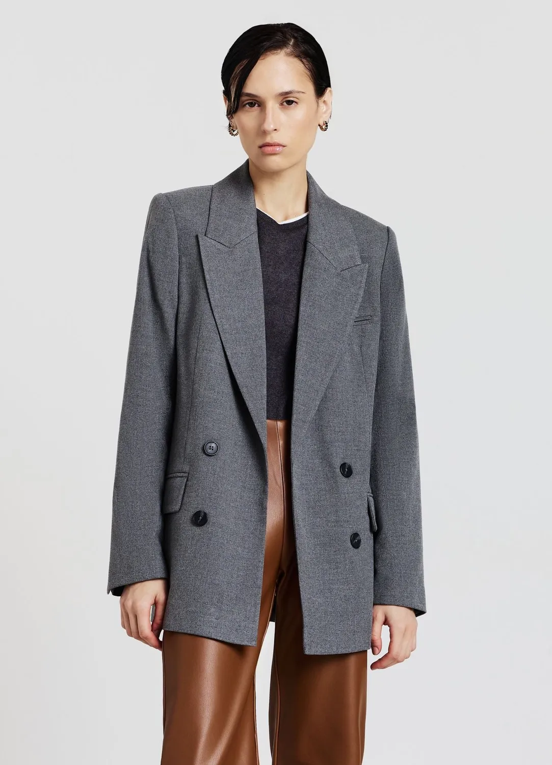 Calliope veste blazer femme double boutonnage 4 boutons