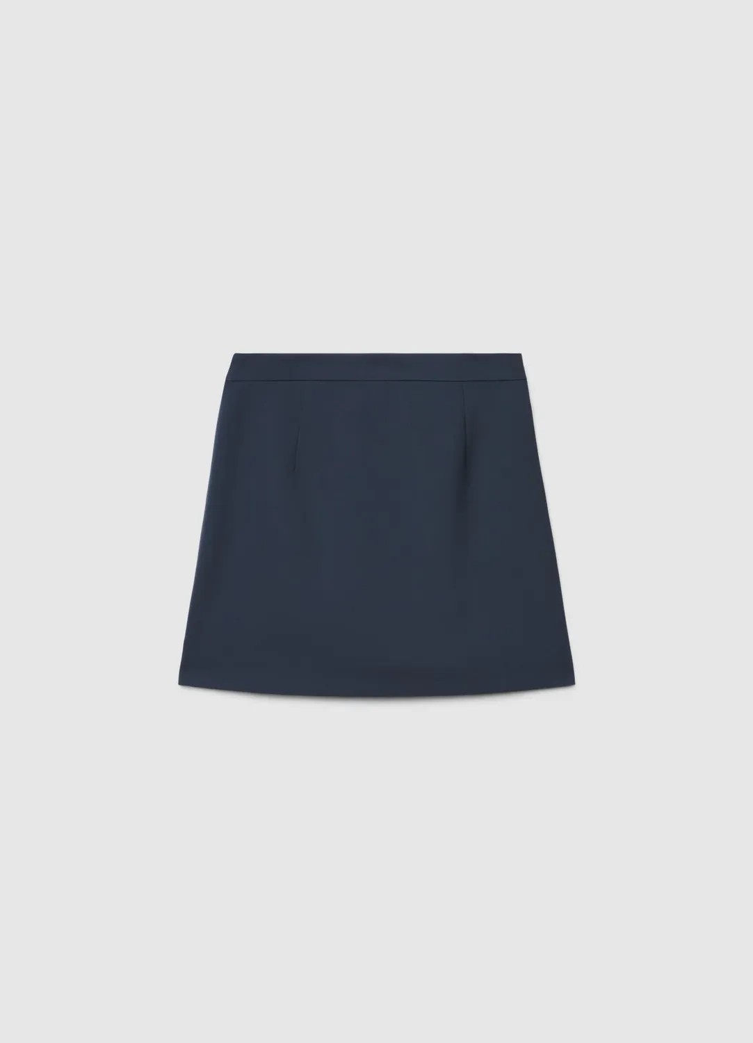Calliope jupe mini boutons décoratifs femme coupe évasée