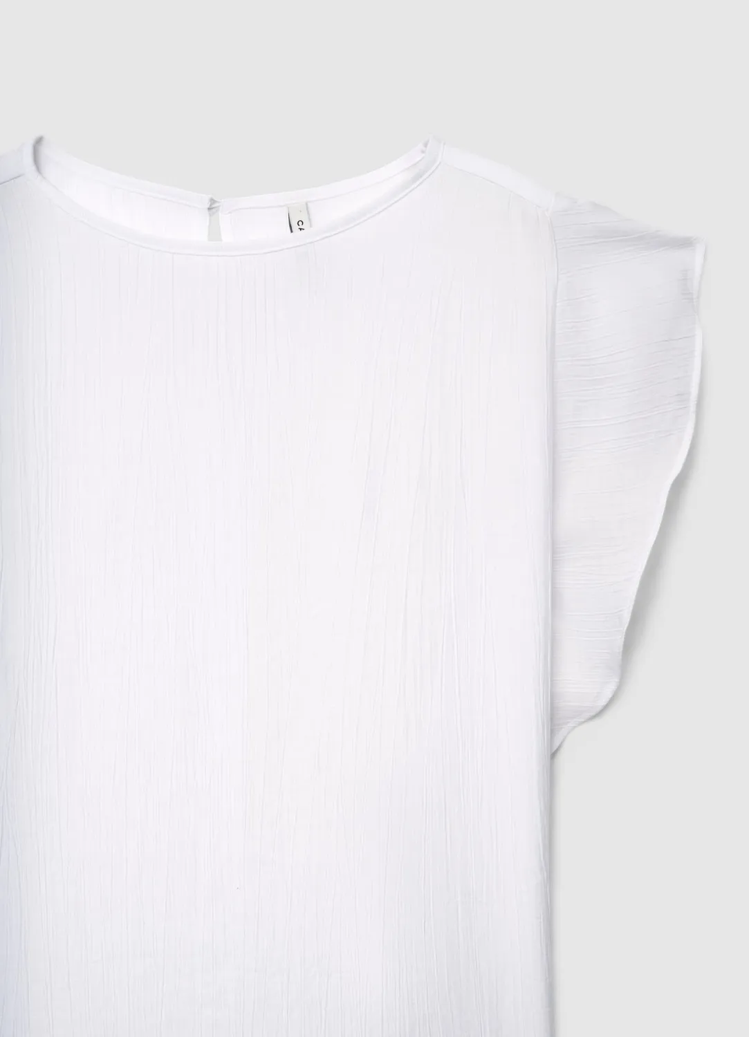 Calliope Blouse volants femme unie