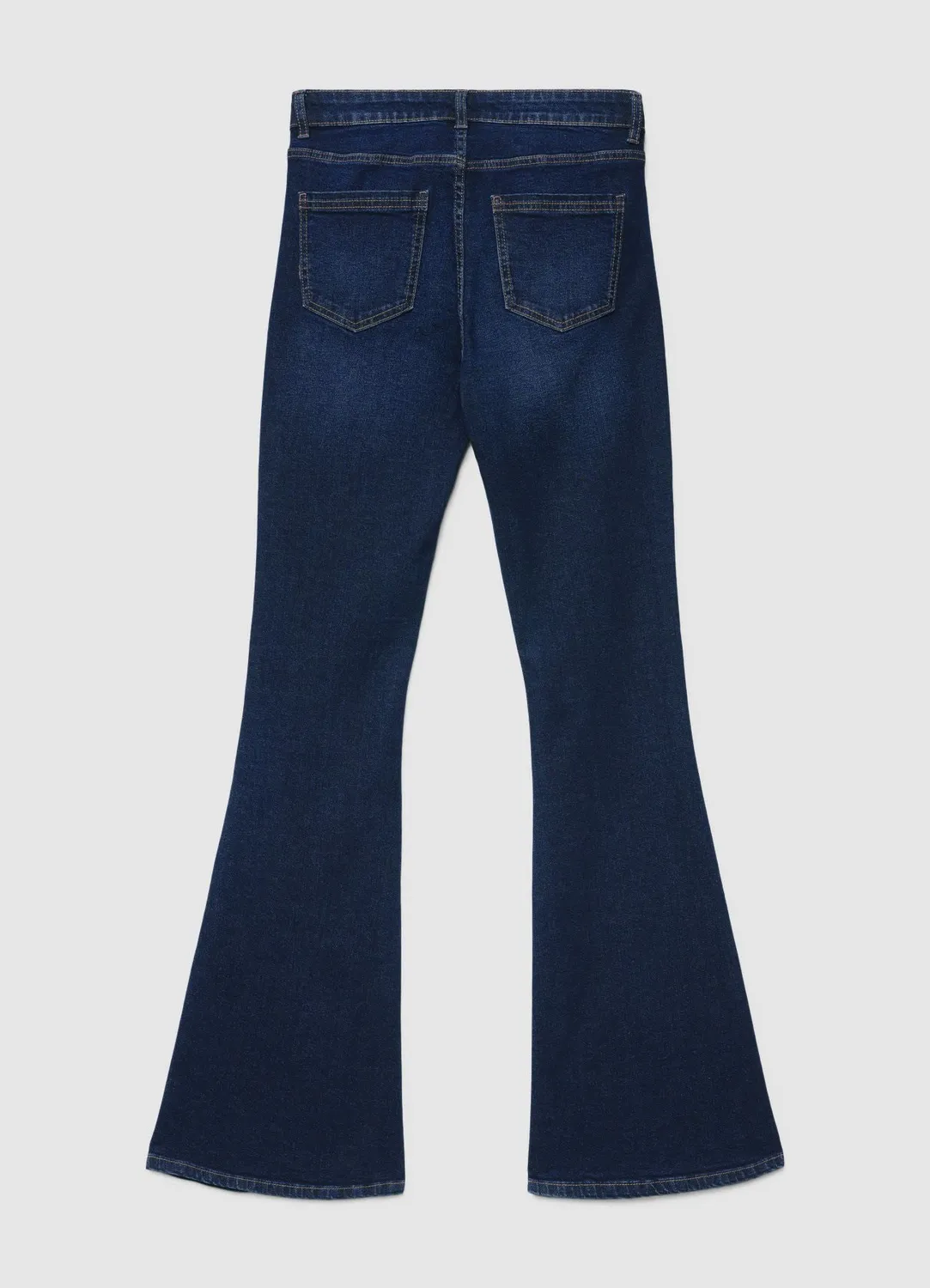 Calliope jean flare femme 5 poches taille mi