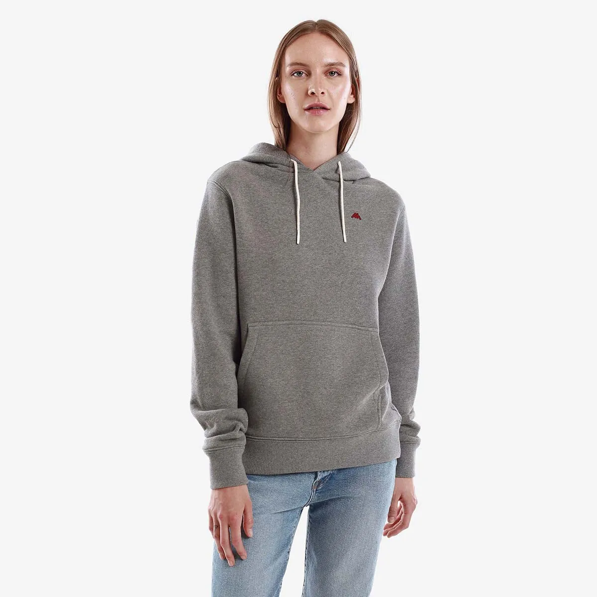 Robe di Kappa Gramys hoodie gris unisexe coton