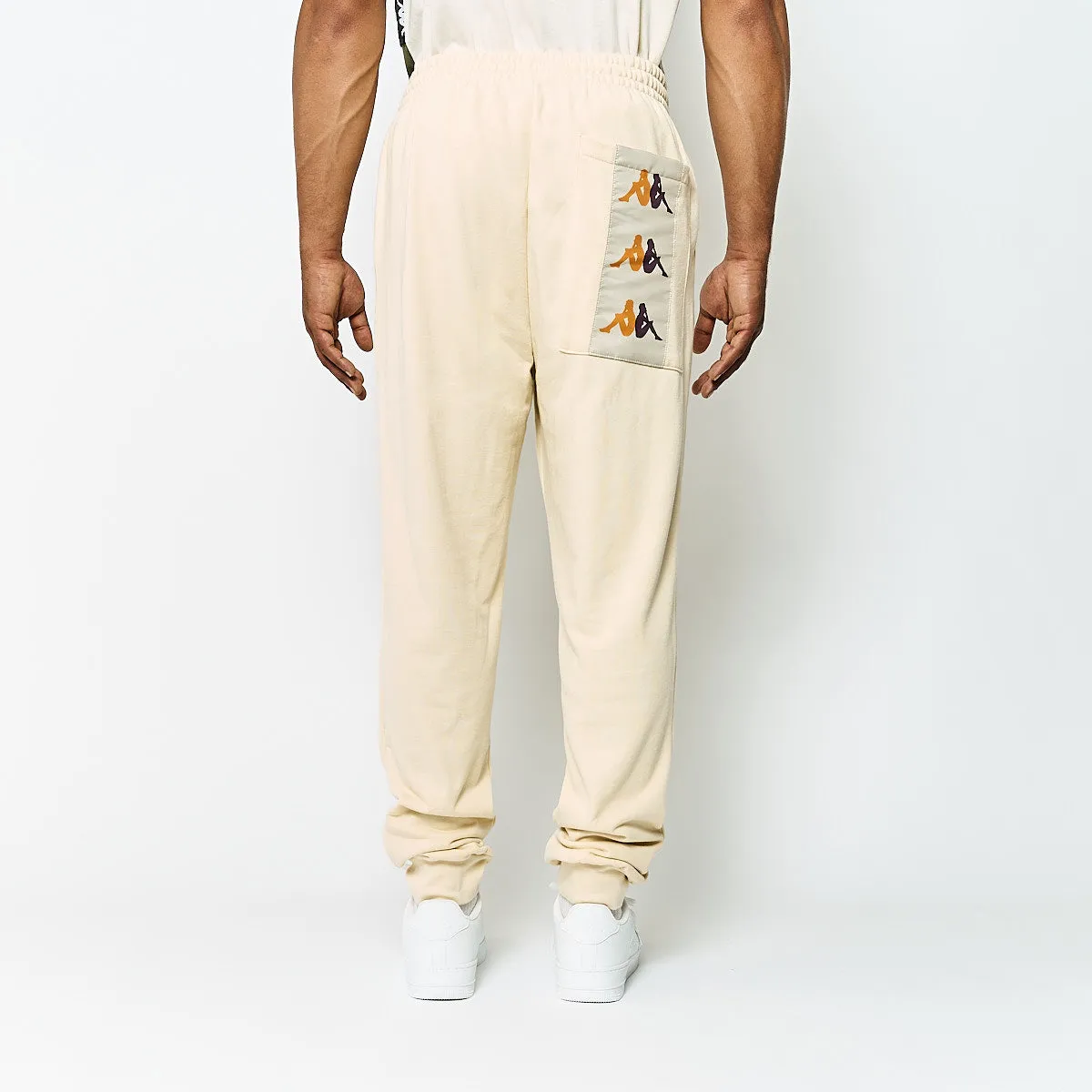 Kappa Valten Authentic jogging beige homme coton large