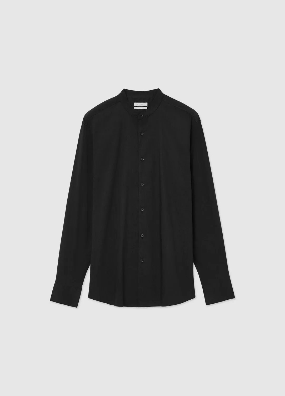 Calliope chemise col coréen homme unie