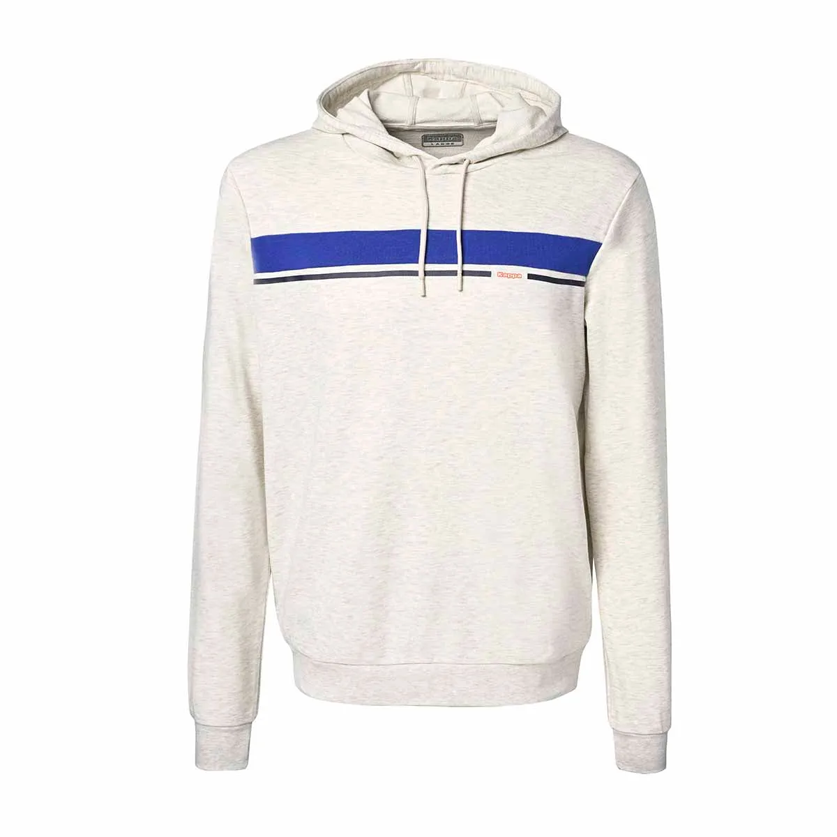 Robe di Kappa Affragola hoodie homme blanc cassé coton