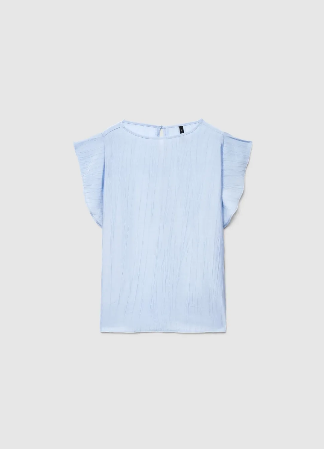 Calliope blouse manches volants femme unie