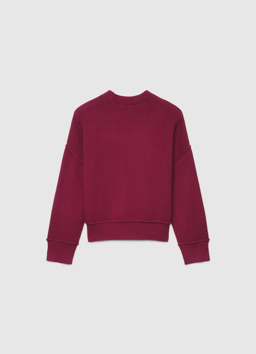 Calliope maille col rond femme coupe vive manches longues