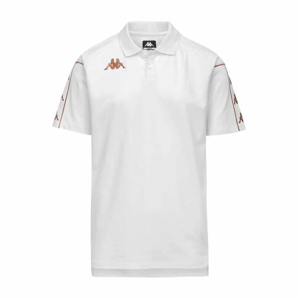 Kappa Banda Polo Mastio Blanc Homme