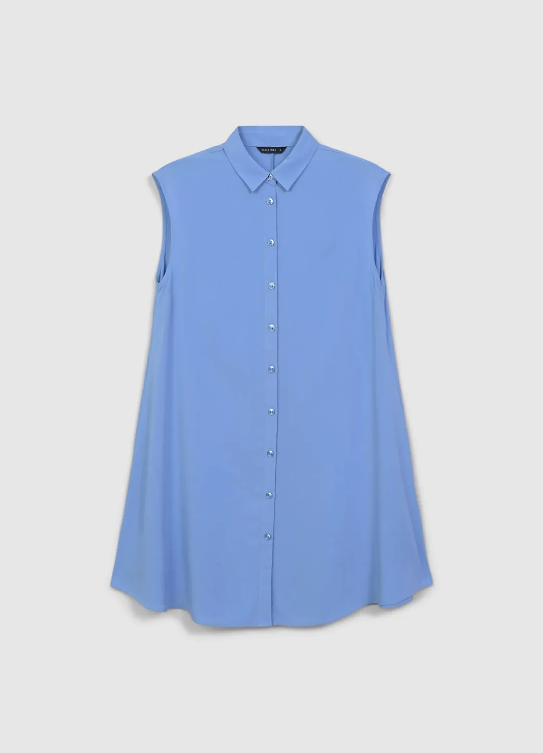 Calliope chemise longue femme sans manches