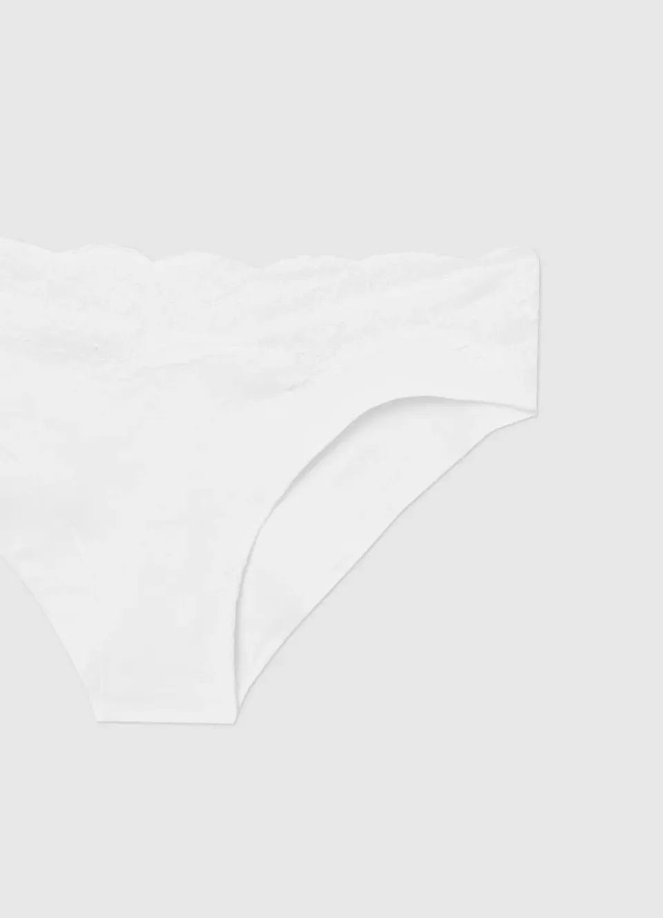 Calliope lot 3 slips dentelle femme coton