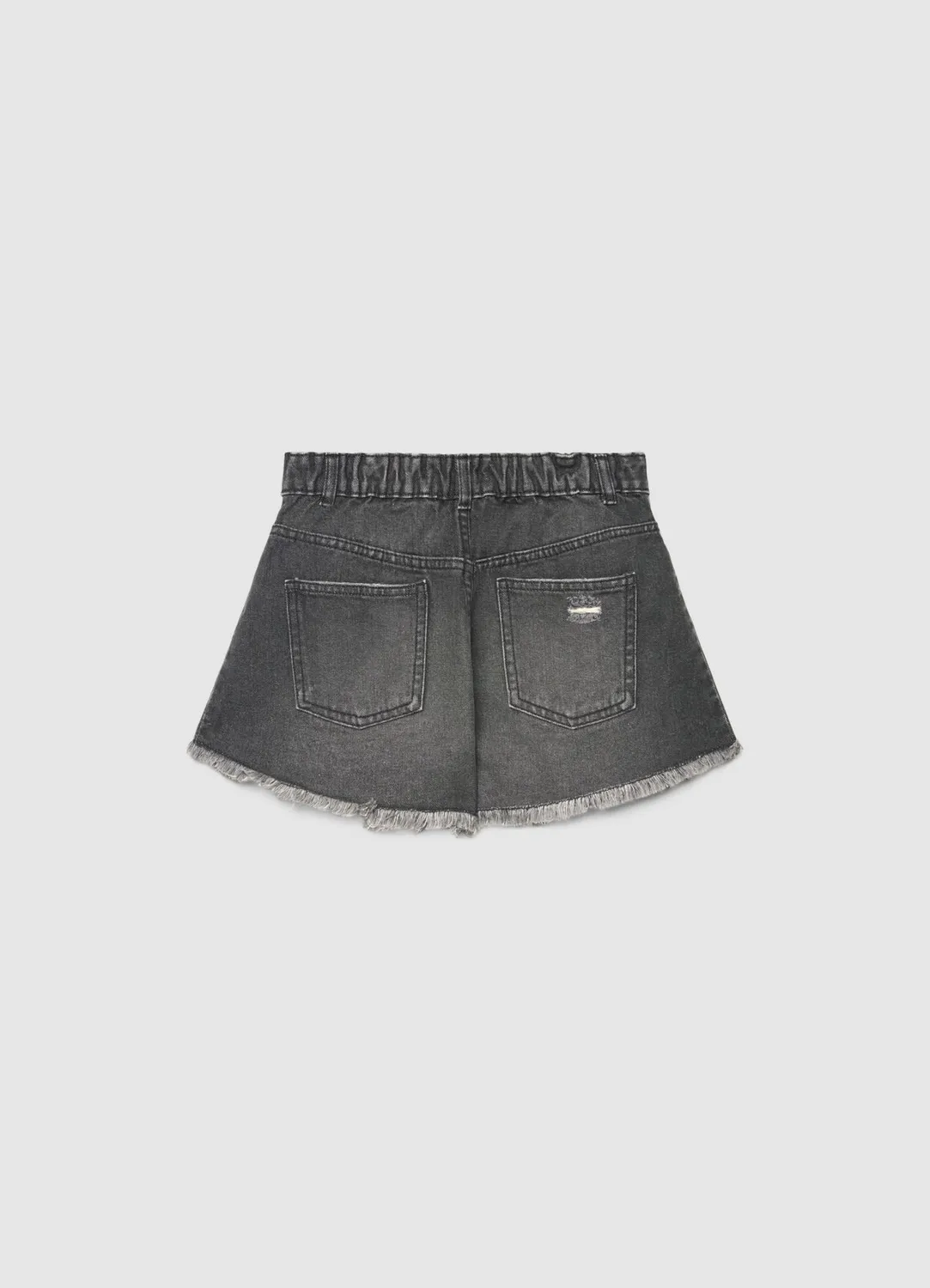 Calliope short jean mom fille déchiré effiloché