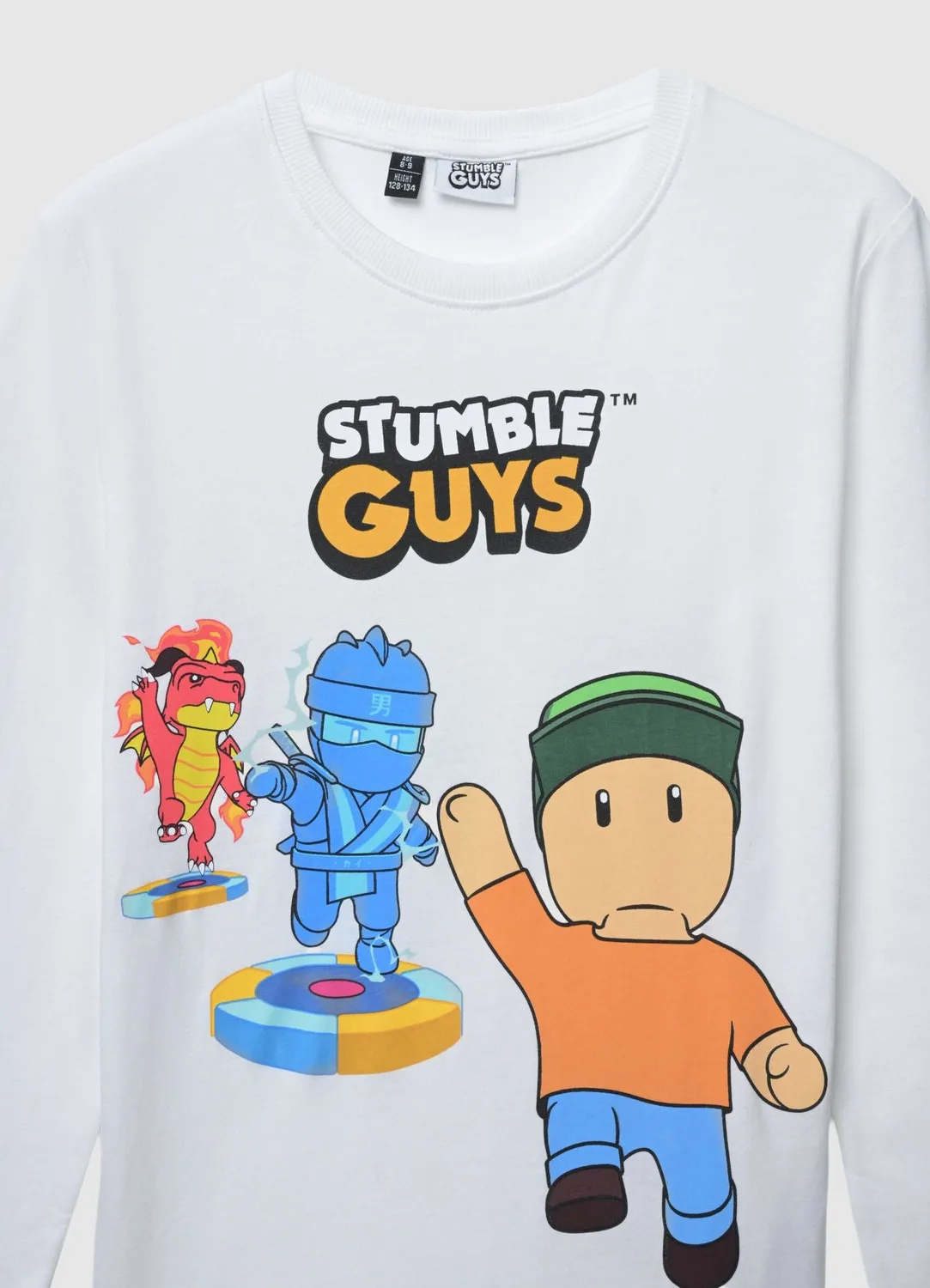 Calliope t-shirt Stumble Guys garçon manches longues
