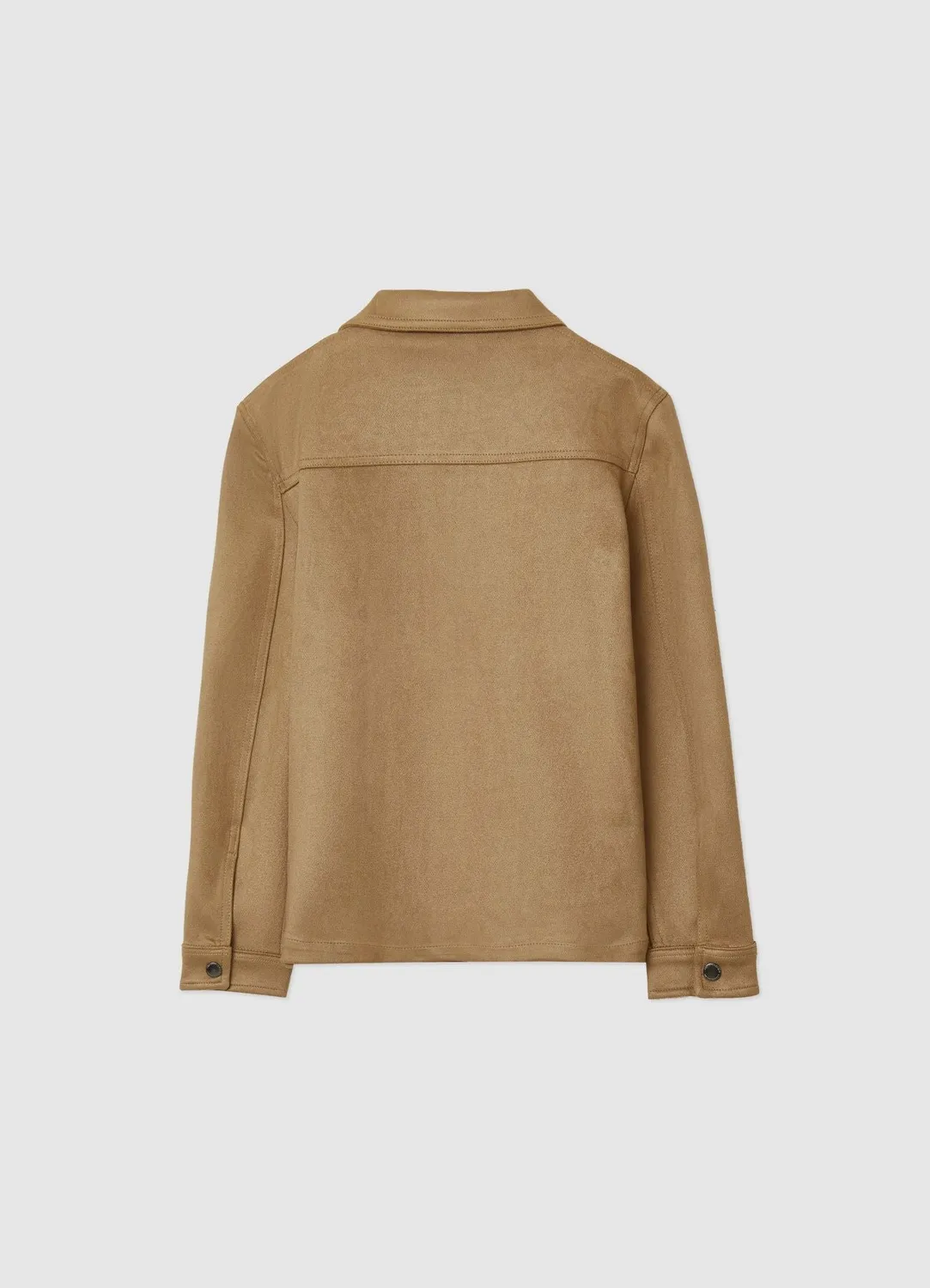 Calliope Shacket simili daim garçon 4-5 ans marron