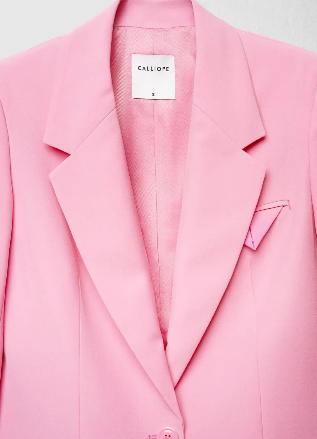 Calliope veste blazer monopetto femme unie