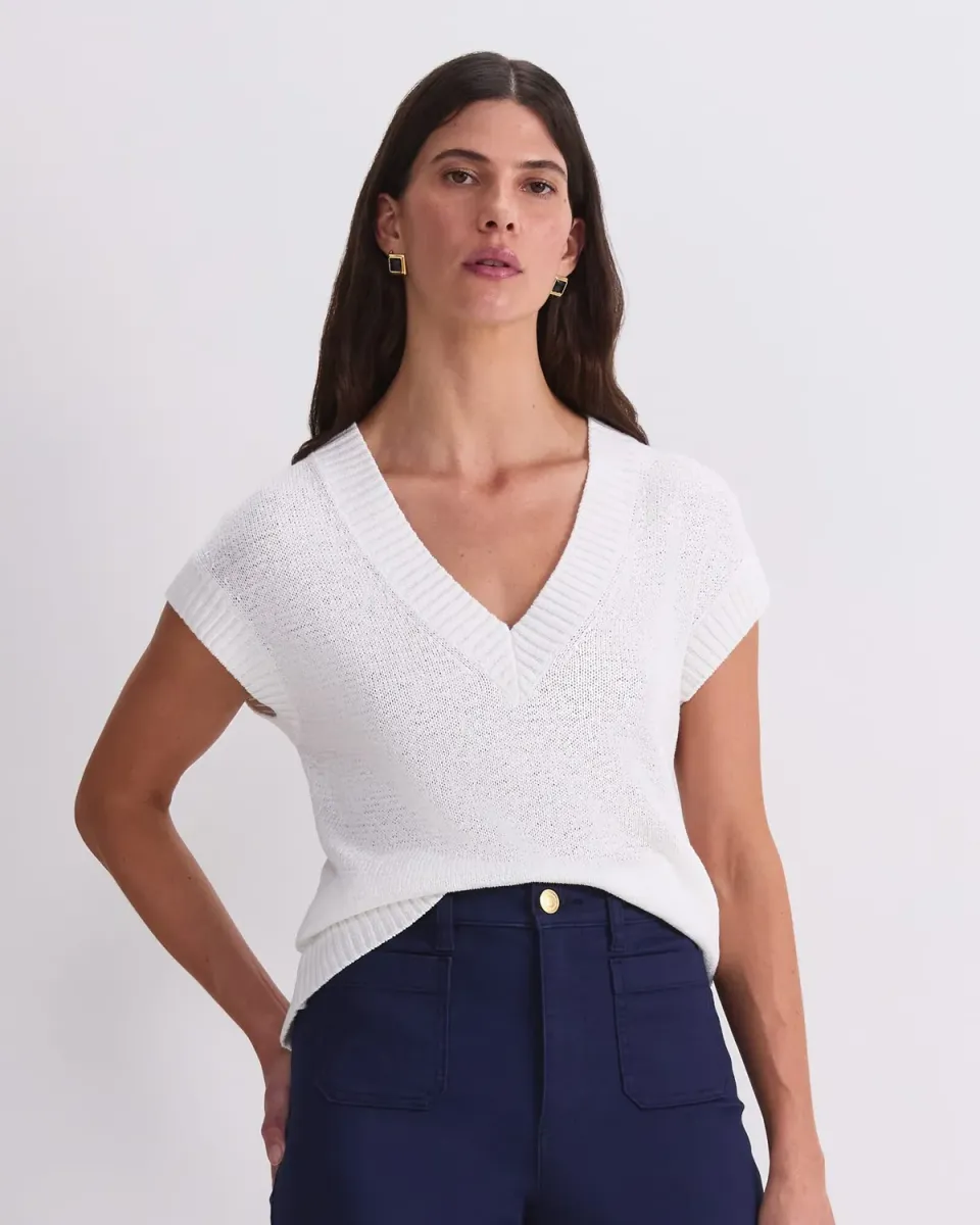 Sportscraft Josie débardeur femme col V coton détente