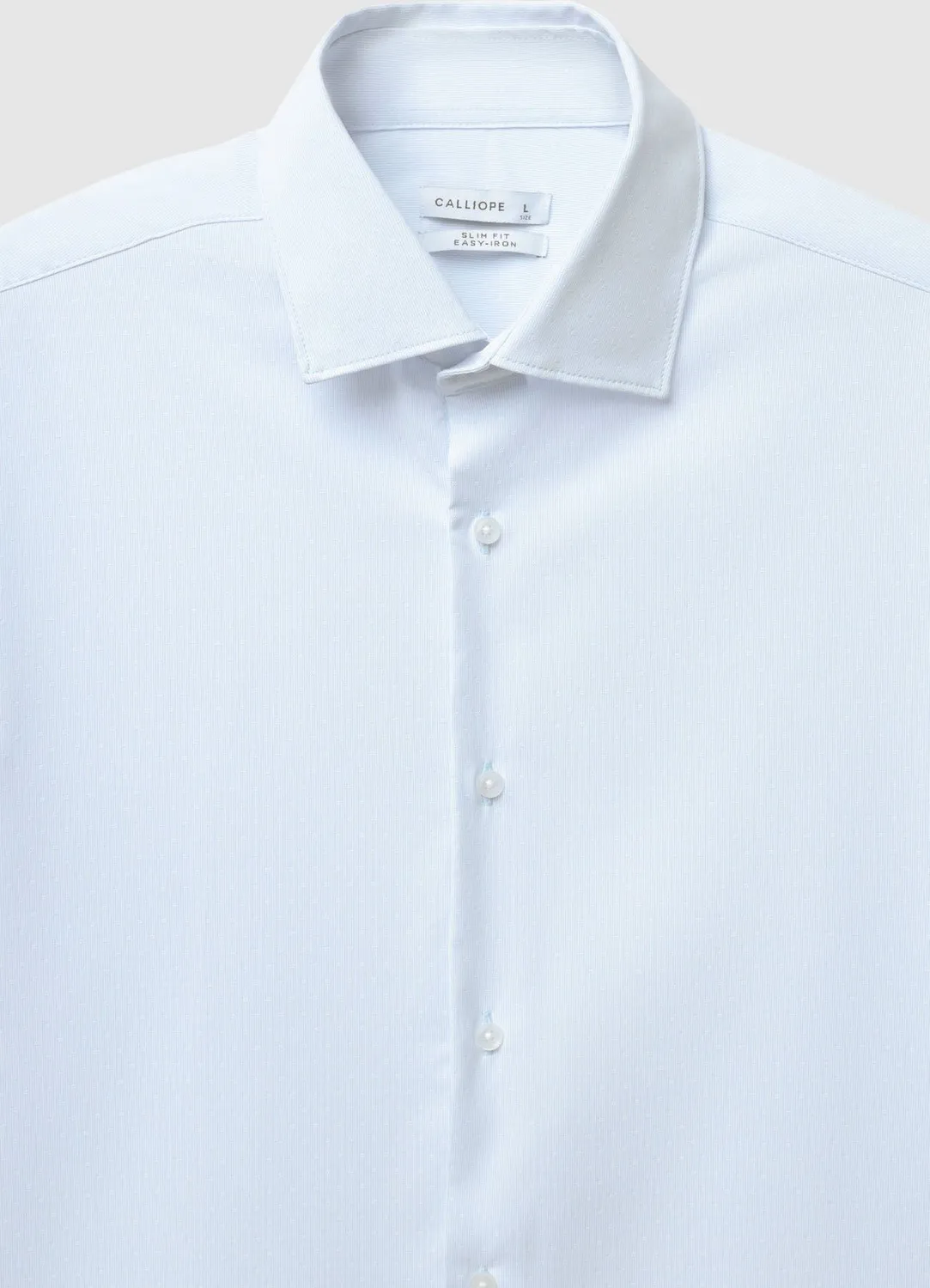 Calliope micro rayures chemise homme regular